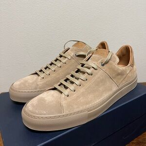 WORN ONCE / Good Man Brand / Edge Modern Sneaker: Mono / Doe Suede / mens sz 12